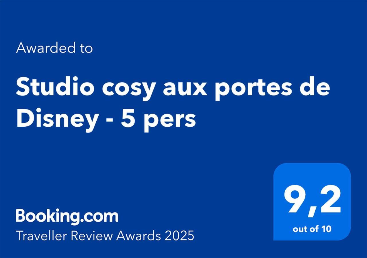 Studio Cosy Aux Portes De Disney - 5 Pers Chessy  Eksteriør billede